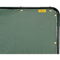 Rideau Lavashield, 68,5" x 68,5", Vert olive R.M.G. Prévention