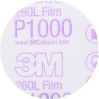 Gold Hookit Disc, 3" Dia., P1000 Grit, Aluminum Oxide, C-Weight R.M.G. Prévention