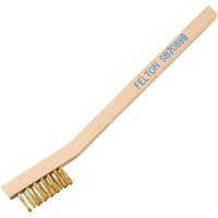 Petites brosses de nettoyage, Nylon, 3 x 7 rangs de fils, Longueur 7-3/4" R.M.G. Prévention