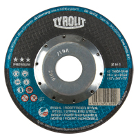 Premium Deep Thincut Cut-Off Wheel, 7" x 1/16", 7/8" Arbor, Type 27, Aluminum Oxide, 8600 RPM R.M.G. Prévention