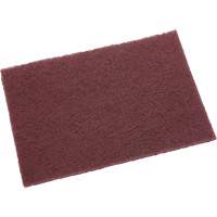 Non-Woven Hand Pad, Aluminum Oxide, 9'' x 6'', Very Fine Grit R.M.G. Prévention
