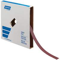 Rouleau de toile abrasive pour m&eacute;tal, Oxyde d'aluminium, 1" la x 150' lo, Grain 60 R.M.G. Prévention