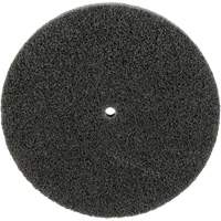 Meule unitaris&eacute;e EXL Scotch-Brite, 5" x 1/2", Arbre de 1/4", Grain de Fin, Carbure de silicium R.M.G. Prévention