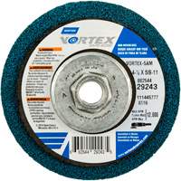 Vortex Rapid Blend Non-Woven Depressed Center Abrasive Disc, 4-1/2" Dia., 100-120 Grit, Aluminum Oxide R.M.G. Prévention