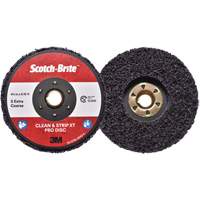 Disque  Clean and Strip  XT Pro Scotch-Brite, 4-1/2" dia., Grain Extra grossier, Carbure de silicium R.M.G. Prévention