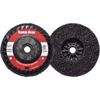 Disque  Clean and Strip  XT Pro Scotch-Brite, 4-1/2" dia., Grain Extra grossier, Carbure de silicium R.M.G. Prévention