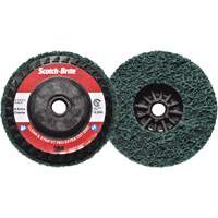 Disque extra coupe  Clean and Strip  XT Pro Scotch-Brite, 4-1/2" dia., Grain Extra grossier, Oxyde d'aluminium R.M.G. Prévention