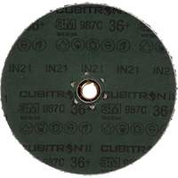Cubitron II 987C Fibre Disc, Ceramic, 36+, 4-1/2" Dia R.M.G. Prévention