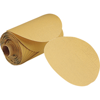 236U Stikit Paper Disc Roll, 6" Dia., P100 Grit, Aluminum Oxide R.M.G. Prévention