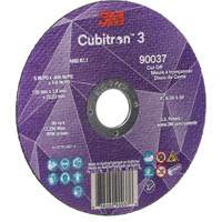 Cubitron 3 Cut-Off Wheel, 5" x 0.045", 7/8" Arbor, Type 1, Ceramic, 12250 RPM R.M.G. Prévention
