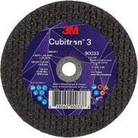 Cubitron 3 Cut-Off Wheel, 4" x 0.035", 3/8" Arbor, Type T1, Ceramic, 21000 RPM R.M.G. Prévention