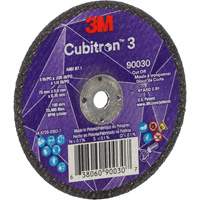 Cubitron 3 Cut-Off Wheel, 3" x 0.035", 1/4" Arbor, Type T1, Ceramic, 21000 RPM R.M.G. Prévention