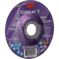 Cubitron 3 Cut-Off Wheel, 4-1/2" x 0.045", 7/8" Arbor, Type T27, Ceramic, 13300 RPM R.M.G. Prévention