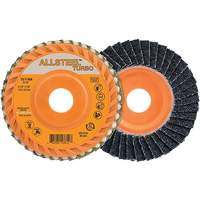 Turbo Flap Disc, 4-1/2" x 5/8"-11, 40 Grit, Zirconia Alumina R.M.G. Prévention