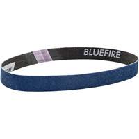 Courroie pour ponceuse BlueFire, 3/4" la x 20-1/2" lo, Alumine de zirconium, Grain 60 R.M.G. Prévention