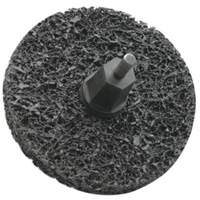 Bear-Tex&reg; Rapid Strip Non-Woven Quick-Change Disc, 3" Dia., Extra Coarse Grit, Silicon Carbide R.M.G. Prévention