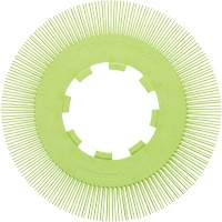 Brosse radiale en soies de pr&eacute;cision type S PN-RB sans adaptateur Scotch-Brite, C&eacute;ramique, Grain 50+, 8" dia. R.M.G. Prévention