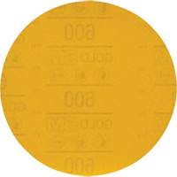 Hookit Gold Abrasive Disc 09260, 6" Dia., 600 Grit, Aluminum Oxide, C-Weight R.M.G. Prévention