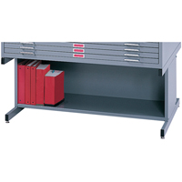 High Base for Steel Plan File Cabinet R.M.G. Prévention