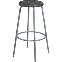 500 Series Stool, Stationary, Adjustable, 20" - 28", Polyurethane Seat, Black R.M.G. Prévention