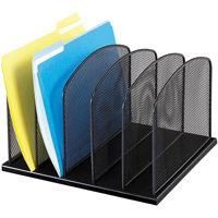 Onyx Steel Mesh Desktop Organizers R.M.G. Prévention