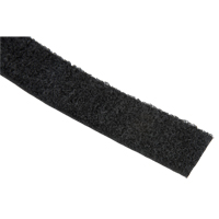 Bande d'attaches, Boucle, 50 vg x 1", Cousu, Noir R.M.G. Prévention