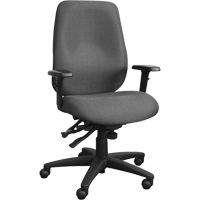 Chaises ergonomiques Cierra , Tissu, Gris, Capacit&eacute; 250 lb R.M.G. Prévention