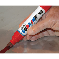 Marqueur Dura-Ink 200, Ciseau, Bleu R.M.G. Prévention