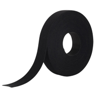 Ruban d'attaches One-Wrap, Boucle et crochet, 25 vg x 1", Auto-aggripant, Noir R.M.G. Prévention