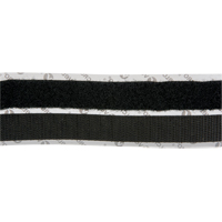 Attache, Boucle et crochet, 15' x 3/4", Adh&eacute;sif, Noir R.M.G. Prévention