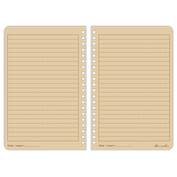 Side-Spiral Notebook, Soft Cover, Tan, 64 Pages, 4-5/8" W x 7" L R.M.G. Prévention