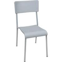Ventura Stacking Chair, Polypropylene, 36" High, 300 lbs. Capacity, Grey R.M.G. Prévention