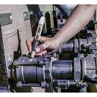 Felt Tip Paint Marker, Liquid, White R.M.G. Prévention