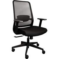 Activ Series Synchro-Tilt Office Chair, Fabric/Mesh, Black, 275 lbs. Capacity R.M.G. Prévention