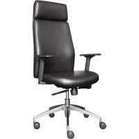 Activ Series High Back Executive Chair, Polyurethane/Vinyl, Black, 275 lbs. Capacity R.M.G. Prévention