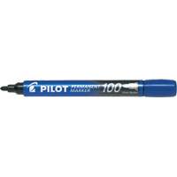 Series 100 Permanent Marker, Blue, Bullet Tip R.M.G. Prévention