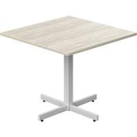 Newland Height-Adjustable Square Table, 36" L x 36" W x 29" H, 1" Top, Laminate, Tan R.M.G. Prévention