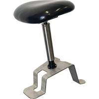 Tabouret assis-debout TA200, Vinyle, Noir, Capacit&eacute; 280 lb R.M.G. Prévention