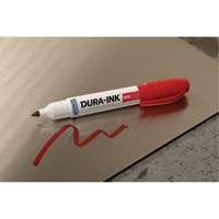 Dura-Ink&reg; Marker #55, Red, Chisel Tip R.M.G. Prévention