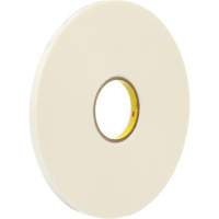 Double Coated Polyethylene Foam Tape 4466, 12.7 mm (1/2") W, 62 mils, Polyethylene R.M.G. Prévention