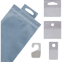 &eacute;tiquettes &agrave; oeillet pour pr&eacute;senter la marchandise R.M.G. Prévention