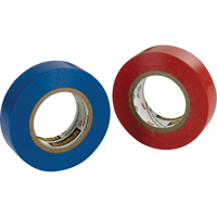 Rubans en vinyle pour codage en couleurs 35 Scotch, 12,7 mm (1/2") x 20,1 m (66'), Bleu, 7 mils R.M.G. Prévention