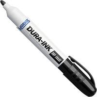 Dura-Ink&reg; Dry Erase Ink Markers, Black, Bullet Tip R.M.G. Prévention