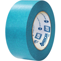 American&reg; Aqua Mask Medium Grade Masking Tape, 18 mm (3/4") x 55 m (180'), Blue R.M.G. Prévention
