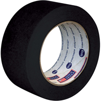 Utility Grade Coloured Masking Tape, 24 mm (1") x 55 m (180'), Black R.M.G. Prévention