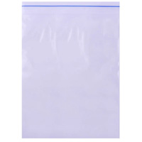 Sacs en poly, Refermable, 4" x 6", 4 mils R.M.G. Prévention
