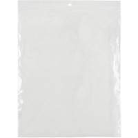 Sacs en poly, Refermable, 10" x 8", 2 mils R.M.G. Prévention