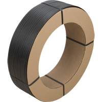Strapping, Polypropylene, 1/2" W x 7200' L, Black, Manual Grade R.M.G. Prévention