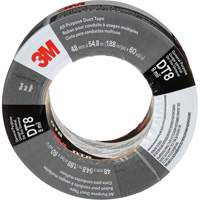 Ruban adh&eacute;sif tout usage DT8, 8 mils, Noir, 48 mm (2") x 55 m (180') R.M.G. Prévention