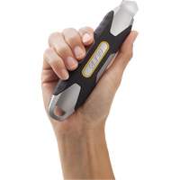 Couteau autoverrouillable, 18 mm, Acier au carbone, Robuste, Prise en Aluminium R.M.G. Prévention